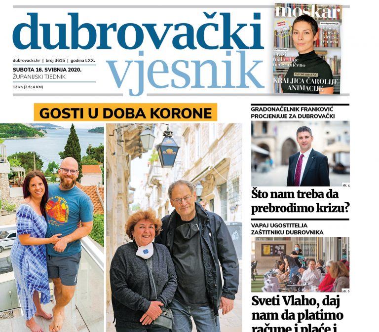 U novom broju Dubrovačkog vjesnika pročitajte!