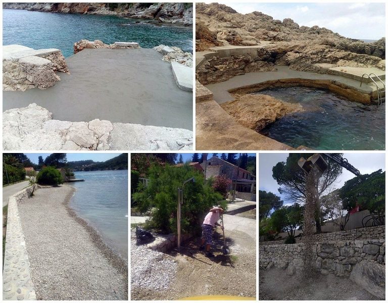 Uređenje i opremanje plaža od Belvedera do Velikih žala