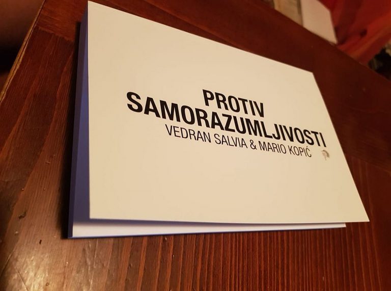 Objavljena knjiga Vedrana Salvije i Maria Kopića ”Protiv samorazumljivosti“