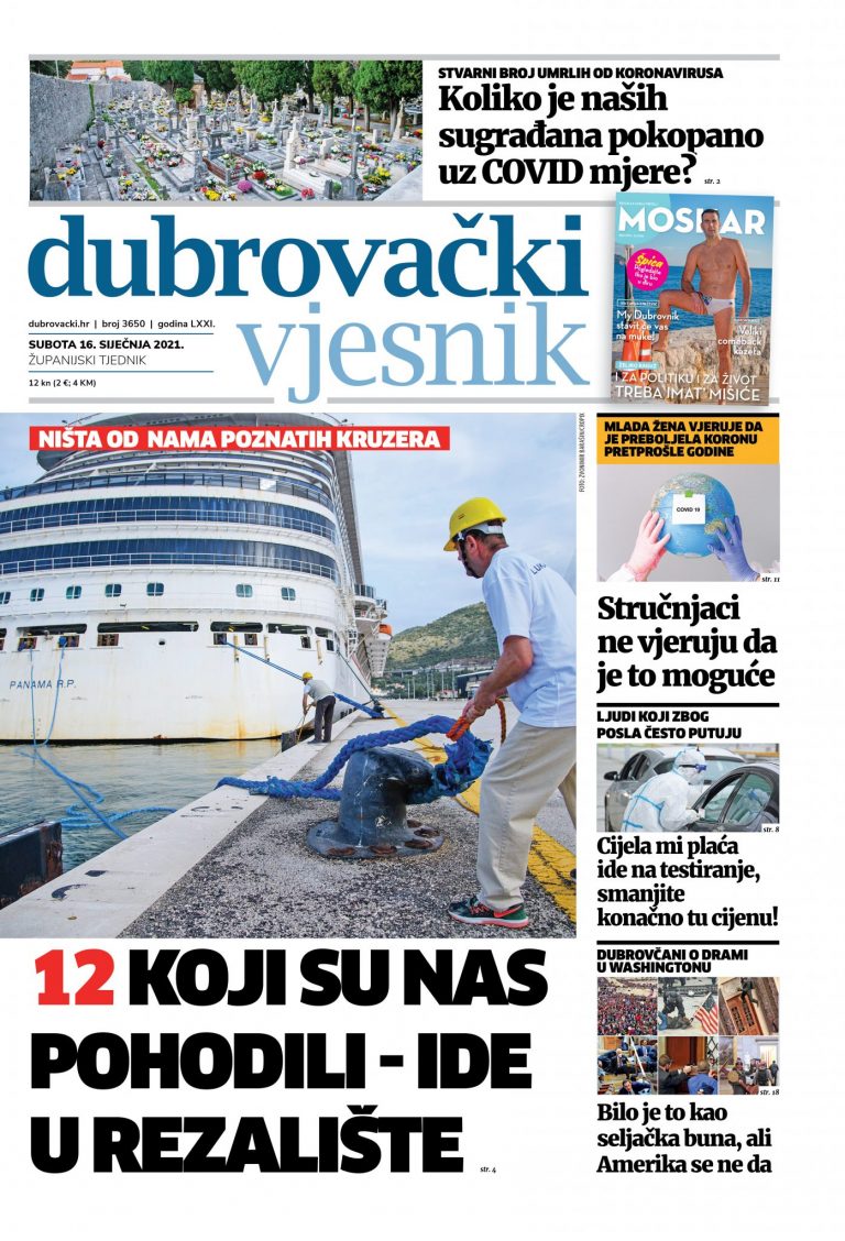 Novi broj Dubrovačkog vjesnika na kioscima