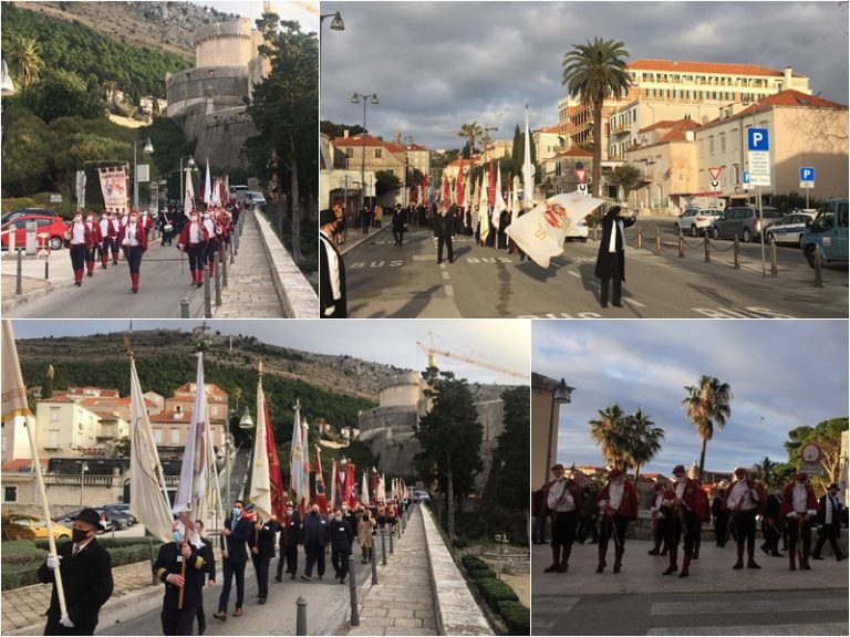 FOTO: Stižu vjernici, barjaktari, štovatelji Feste sv. Vlaha