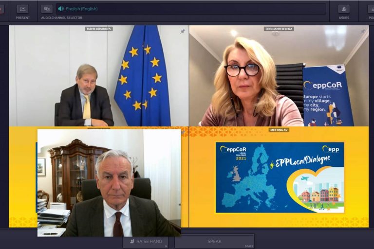 Župan Dobroslavić sudionik videokonferencije ”EPP Lokalni dijalog o post-pandemijskom oporavku na lokalnoj i regionalnoj razini”