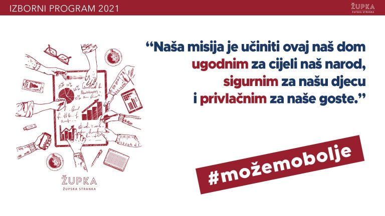 MOŽEMO BOLJE: ŽUPKA predstavila program i viziju  razvoja Župe dubrovačke