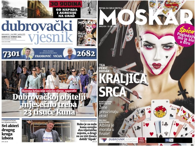 Novi broj Dubrovačkog vjesnika na kioscima