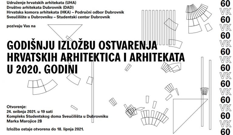 Otvorenje Godišnje izložbe ostvarenja hrvatskih arhitektica i arhitekata u 2020.