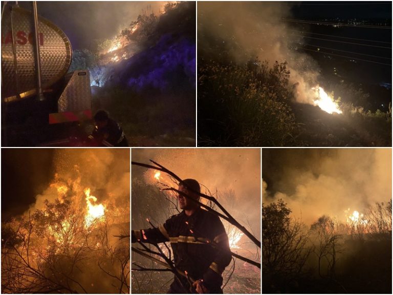 GORI IZNAD SOLINA Na trenu DVD Župa dubrovačka, u ispomoć im dolaze i vatrogasci iz Grada