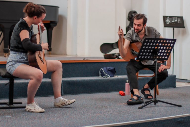 DLJI I CABOGA STIFTUNG Završni koncert polaznika majstorske gitarističke radionice Petrita Çekua