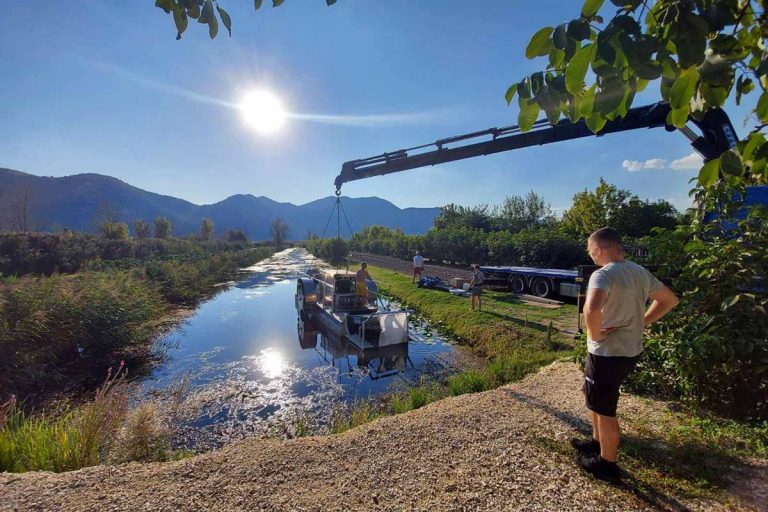 EKO RUJAN Na pilot području jezera Kuti počelo uklanjanje invazivne vrste