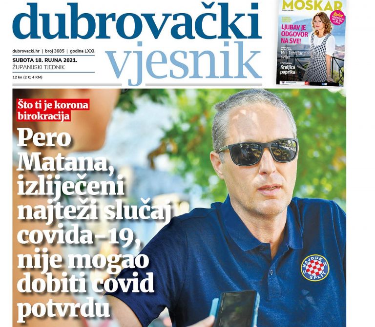 U novom broju Dubrovačkog vjesnika pročitajte!