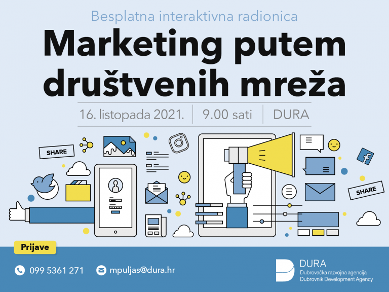 Na besplatnoj radionici naučite sve o marketingu na društvenim mrežama