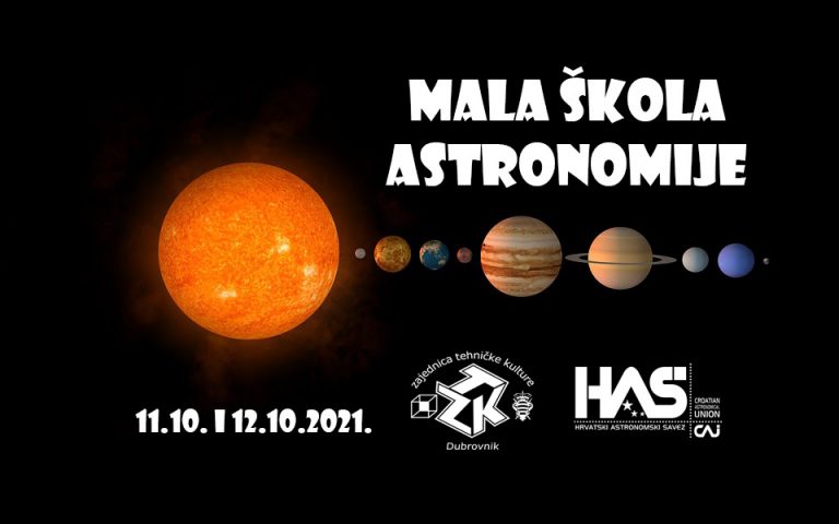 Mala škola astronomije u Centru za mlade Dubrovnik