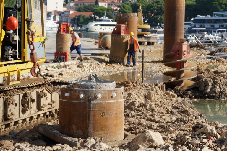 Radovi na Lapadskoj obali premještaju se na krajnji dio obuhvata, kod benzinske postaje INA-e