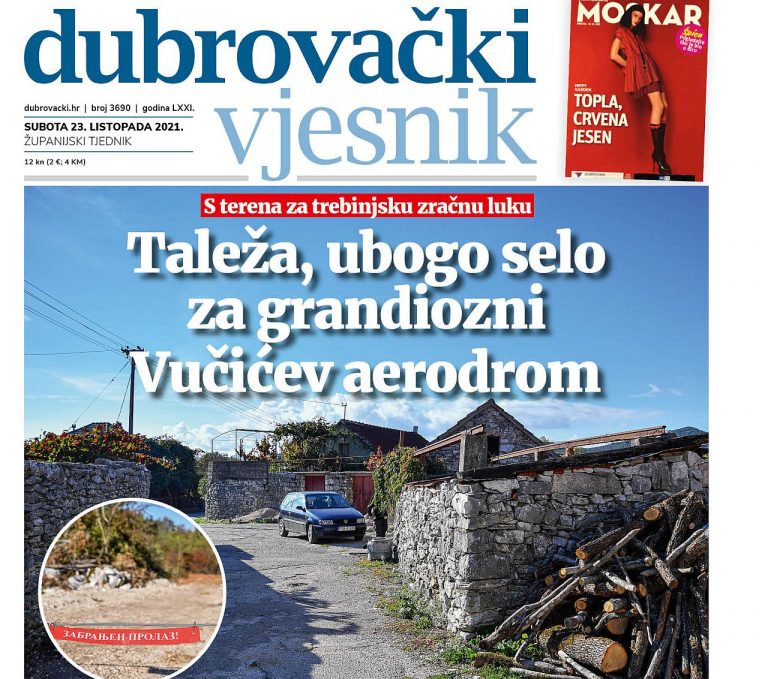 U novom broju Dubrovačkog vjesnika pročitajte