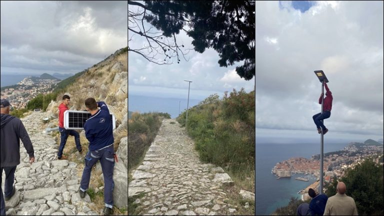 Grad Dubrovnik osvijetlio stari put do Bosanke