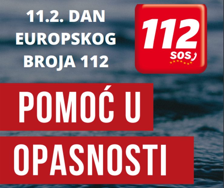 Dan broja 112, od uvođenja u RH zabilježeno je 32 milijuna poziva