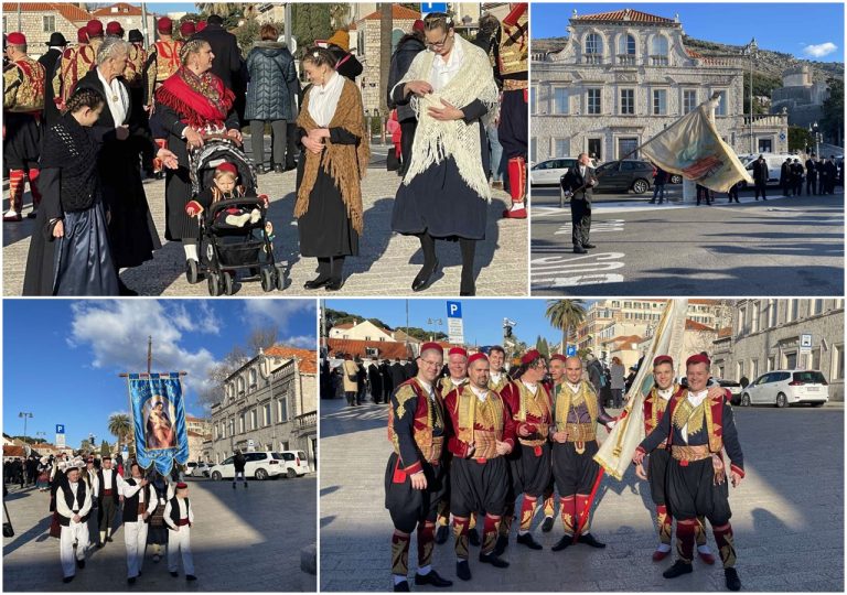 FOTO: Dubrovnik po 1050. put slavi Festu sv. Vlaha