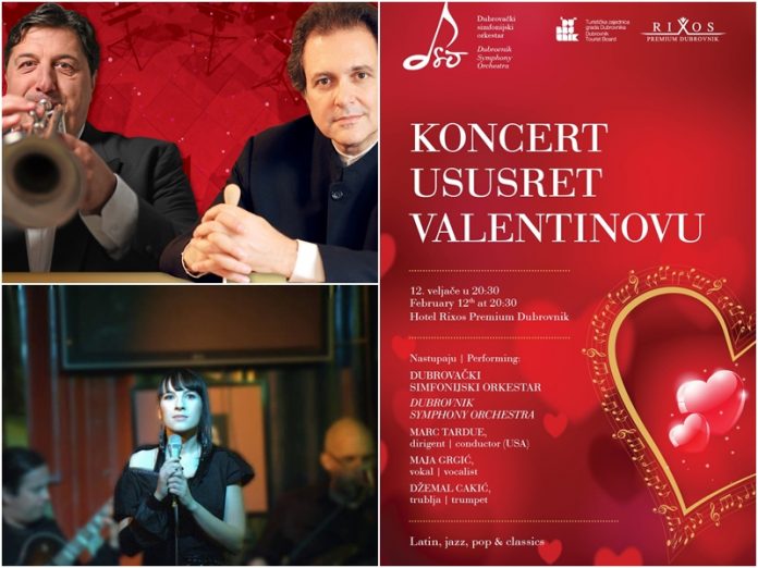 Glazba I Ljubav Tradicionalni Koncert Dso A „ususret Valentinovu“ Dubrovniknet