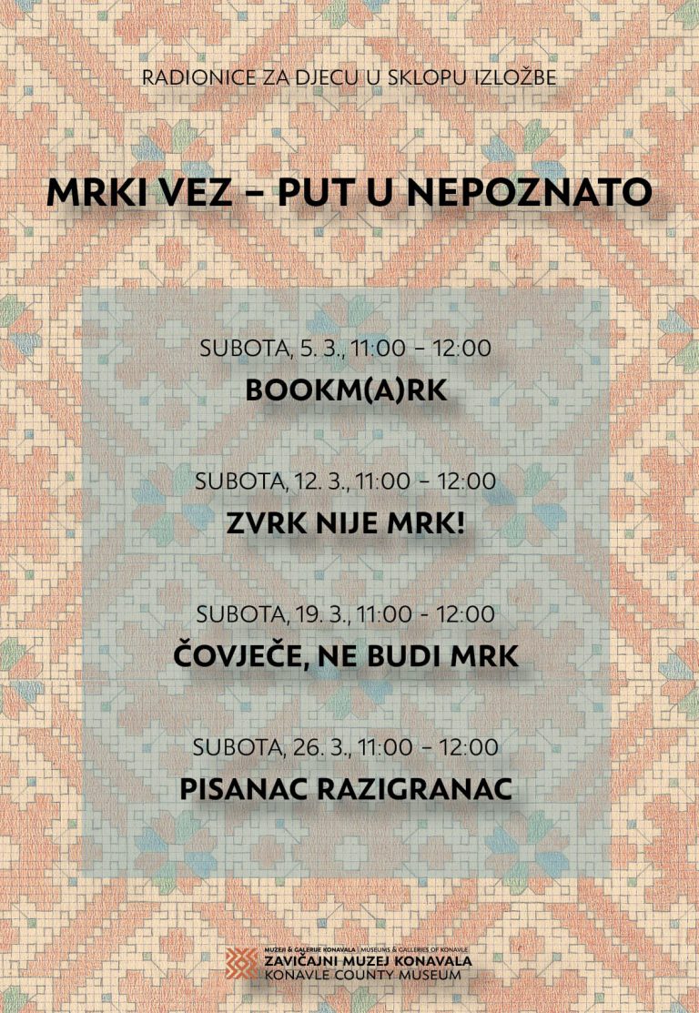 Radionice za djecu: Mrki vez- put u nepoznato