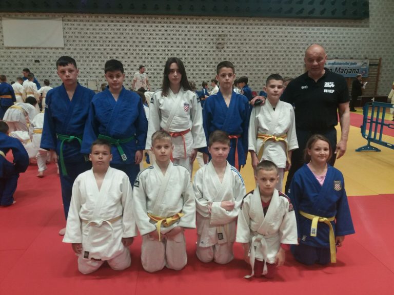 MEĐUNARODNI KUP MARJAN Judo klub Župa dubrovačka osvojio sedam medalja