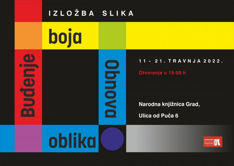 Uskrs u knjižnicama – otvorenje grupne izložbe “Buđenje boja, obnova oblika”