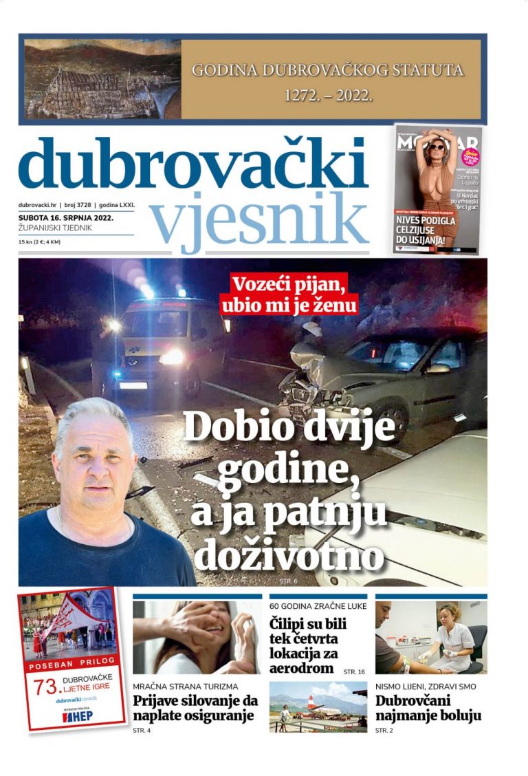 U novom broju Dubrovačkog vjesnika pročitajte!