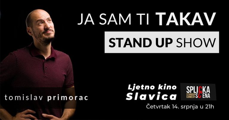 Tomislav Primorac gostuje s “Ja sam ti takav” – djelimo karte za dobru dozu smjeha!