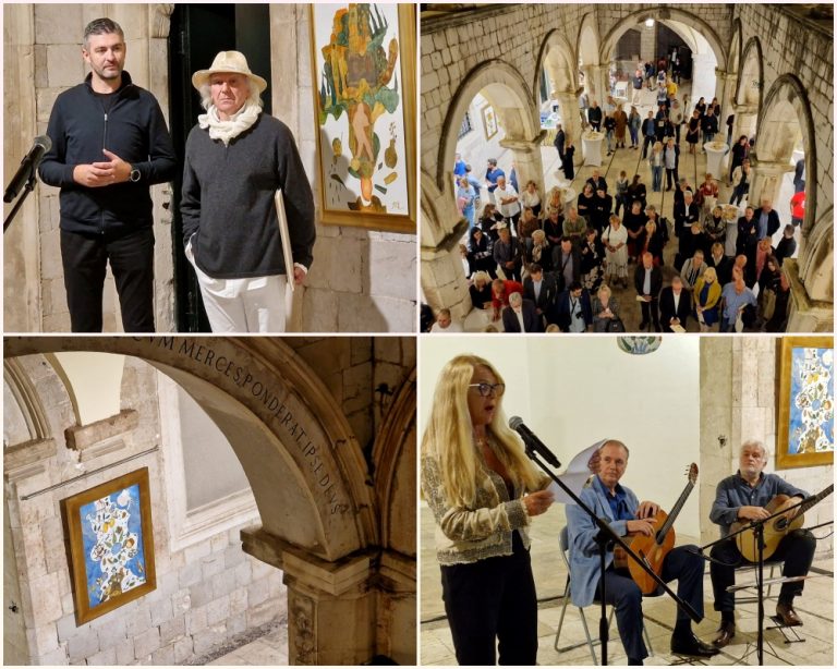 FOTO:”Buđenje gospođe Roze” Rudolfa Patera okupilo u Sponzi brojne Dubrovčane