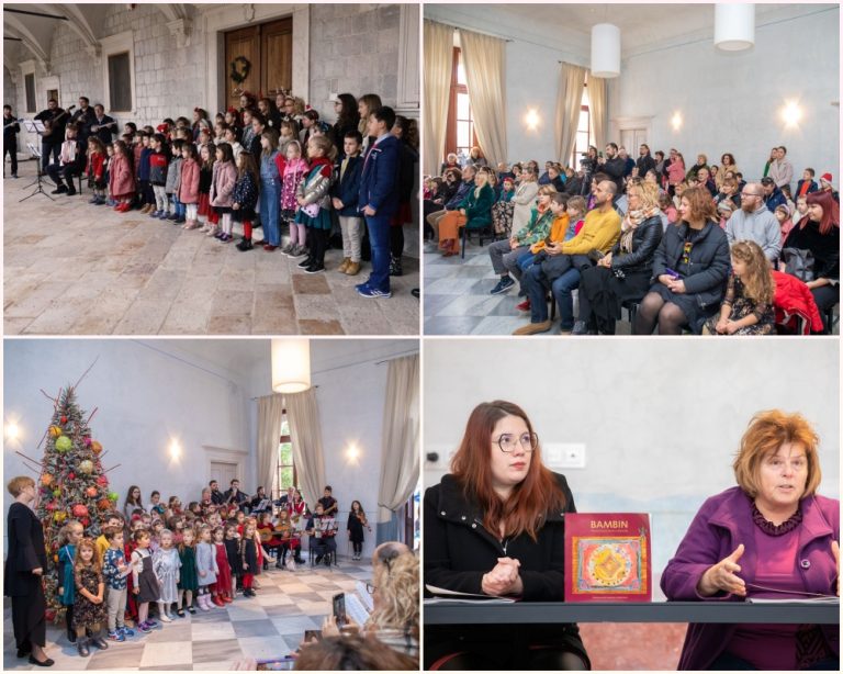 Mališani Dječjeg zbora Dubrovnik tradicionalno kolendali Kabogi