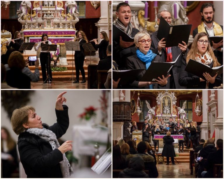 FOTO/VIDEO: Adventski koncert zbora Blasius i Kvarteta Flauta UŠLS u svetog Vlaha