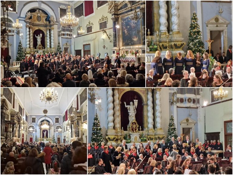 VIDEO/FOTO: Tradicionalni božićni koncert u Male braće