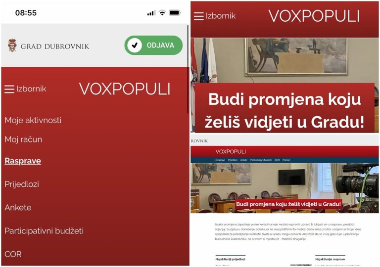 OTVORENI GRAD: Prijavom putem e-Građani do participativne demokracije