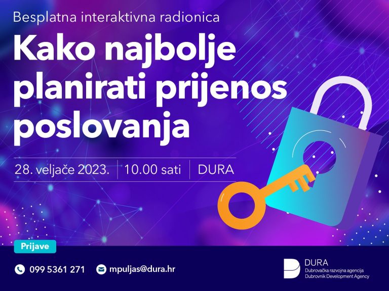 Besplatna radionica “Izazovi planiranja prijenosa poslovanja”