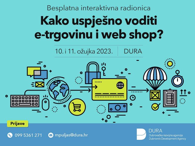 BESPLATNA RADIONICA: Kako uspješno voditi e-trgovinu i web shop?