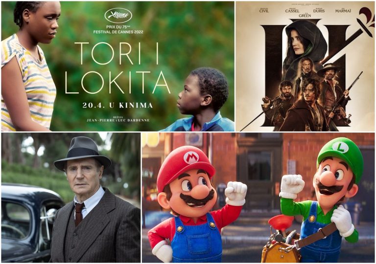 U kinima Visia i Sloboda od danas novi program: Super Mario, Tori i Lokita, D’Artagnan…