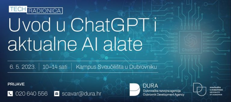 Tech radionica “Uvod u ChatGPT i aktualne AI alate”