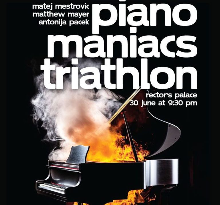 Piano Maniachs Triathlon u Kneževom dvoru