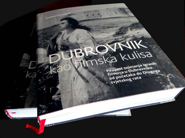 Objavljena je knjiga Hrvoja Ivankovića o povijesti snimanja filmova u Dubrovniku