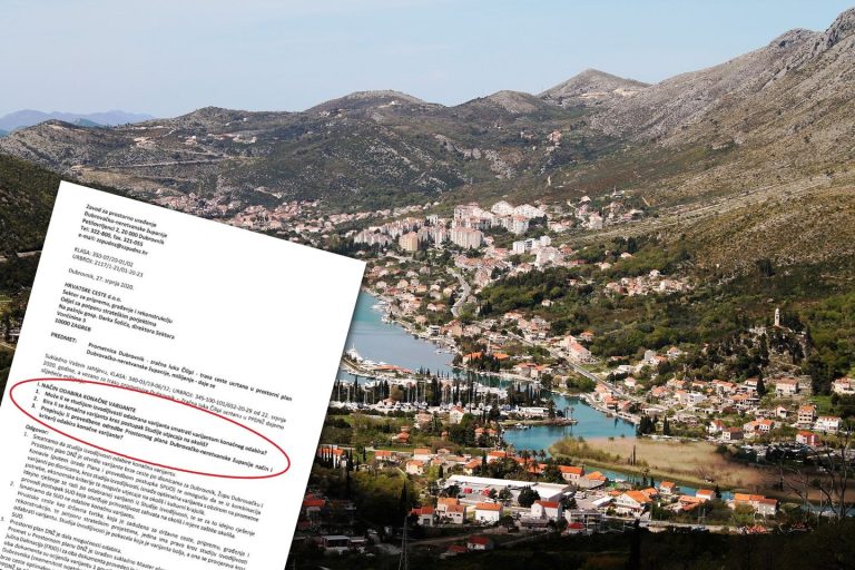 Srđevci: Zašto od nekoliko varijanti rješenja brze ceste Dubrovnik – Zračna luka, Studija utjecaja na okoliš razmatra samo jednu?