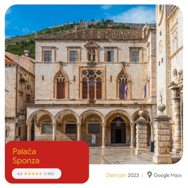 Palača Sponza dobitnica nagrade Zlatni pin