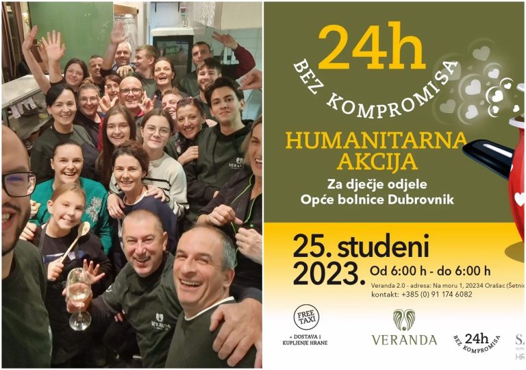 BRAVO ZA SVE! U humanitarnoj akciji “24 sata bez kompromisa” sakupljeno je 12 400 eura za dječji odjel