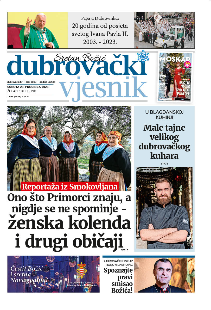 U Novom Broju Dubrovačkog Vjesnika Pročitajte - DubrovnikNet