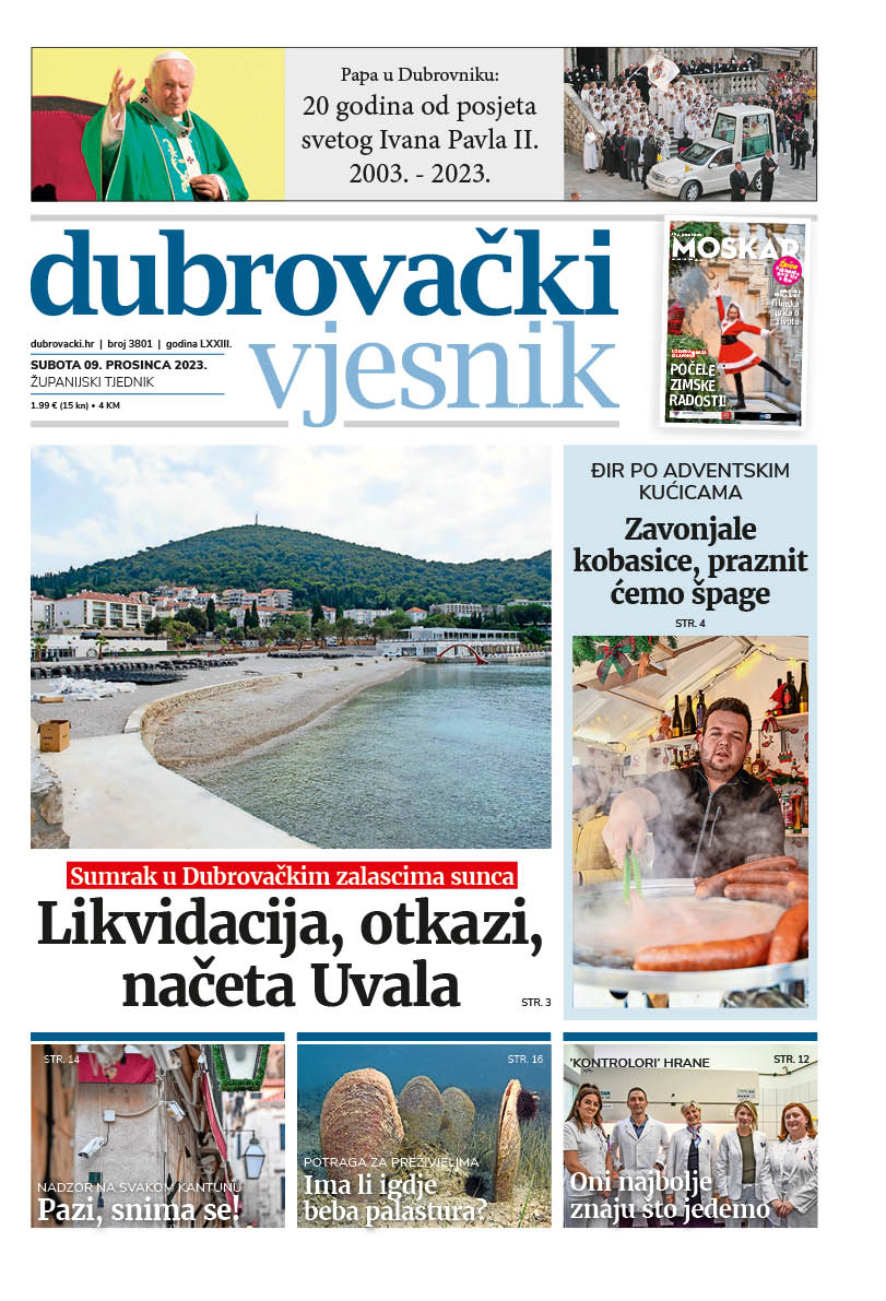 U Novom Broju Dubrovačkog Vjesnika Pročitajte - DubrovnikNet