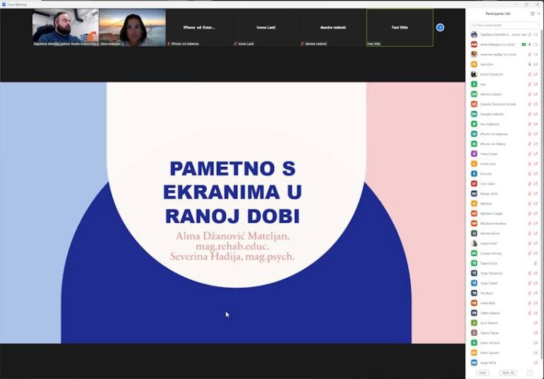 DANI SIGURNIJEG INTERNETA “Pametno s ekranima u ranoj dobi”