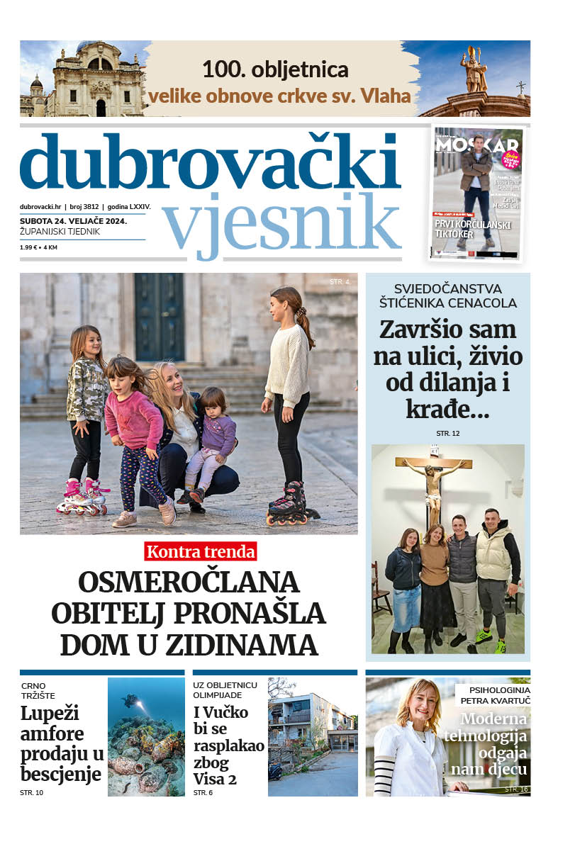 U Novom Broju Dubrovačkog Vjesnika Pročitajte - DubrovnikNet