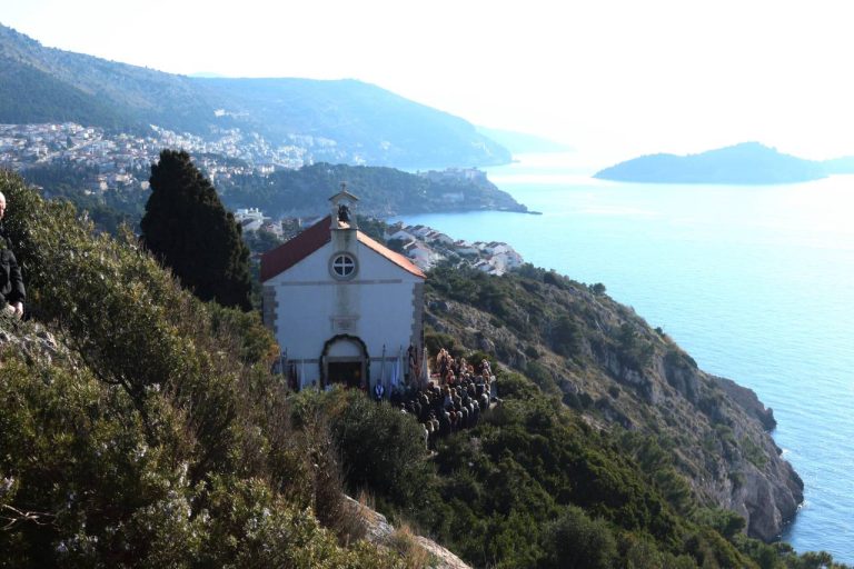 FOTO: Mnoštvo Dubrovčana okupilo se jutros na Gorici sv. Vlaha