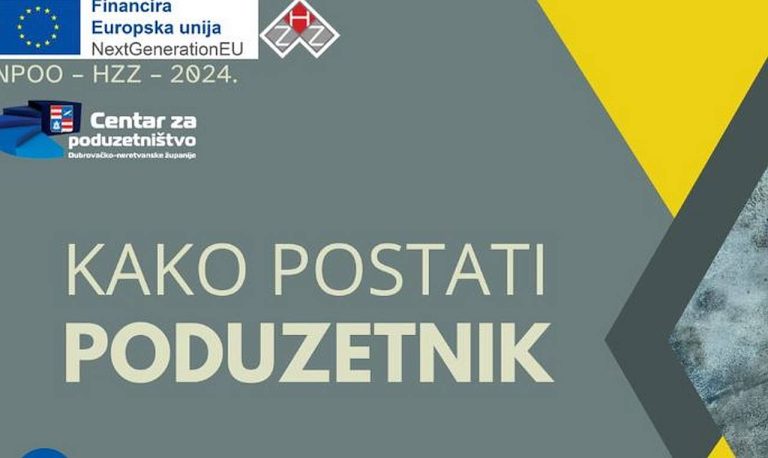 Sudjelovanje na radionici donosi bodove za prijavu na Potporu za samozapošljavanje