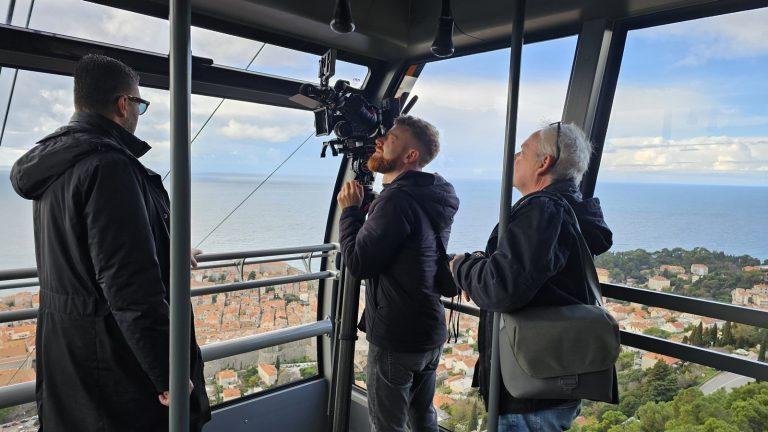 Ekipa njemačke nacionalne televizije ARD snima emisiju o Dubrovniku