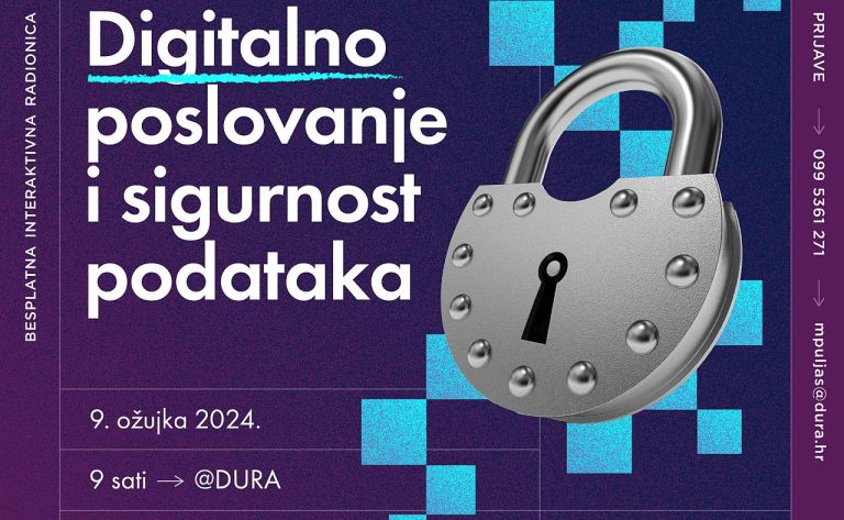 Besplatna radionica „Digitalno poslovanje i sigurnost podataka“