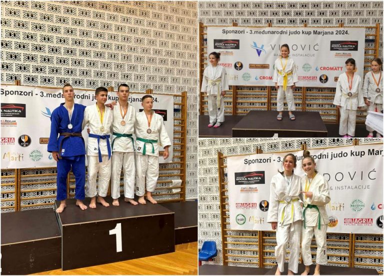 Judo Klub Konavle-Cavtat vratio se s turnira u Splitu sa šest medalja