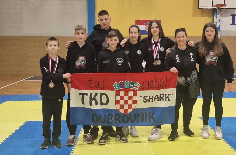 Taekwon-do klub Shark osvojio je 3 zlata, 2 srebra i 3 bronce na turniru u Prnjavoru